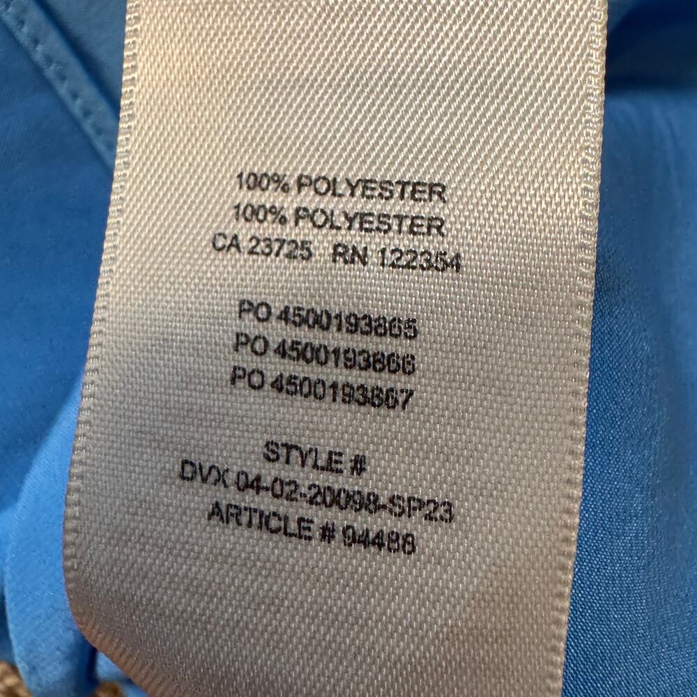 Aritzia Wilfred Lover Satin Camisole V Neck Babydoll Poplin Size XXS Poppy Blue - Picture 9 of 11